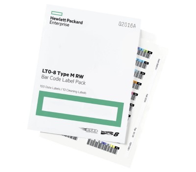 Этикетки со штрих-кодом HPE Q2015A LTO-8 Ultrium RW (Q2015A)